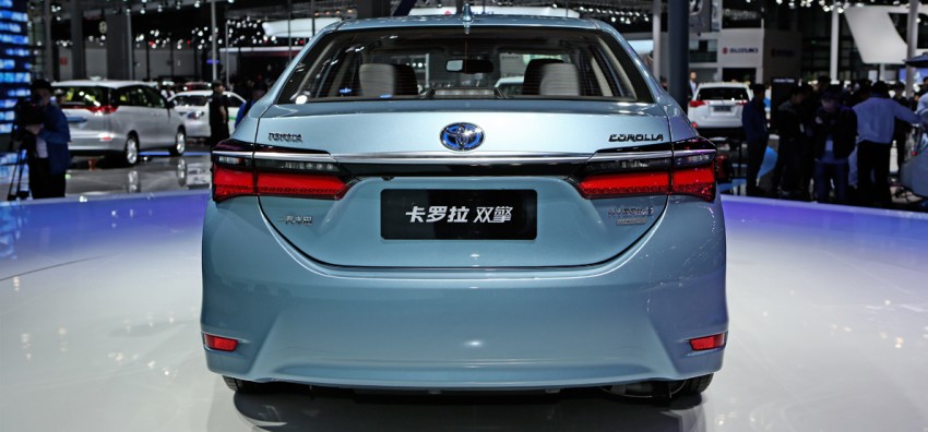 Shanghai 2015: Toyota Corolla Hybrid/Levin HEV debut 337827