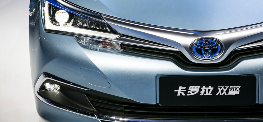 Shanghai 2015: Toyota Corolla Hybrid/Levin HEV debut 337826