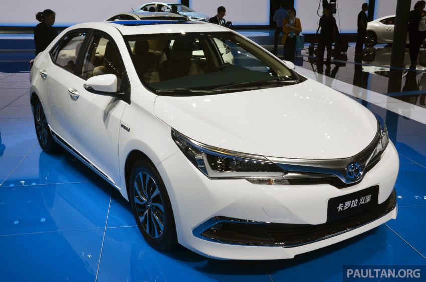 Shanghai 2015: Toyota Corolla Hybrid/Levin HEV debut 331066