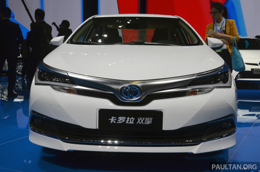 Shanghai 2015: Toyota Corolla Hybrid/Levin HEV debut 331067