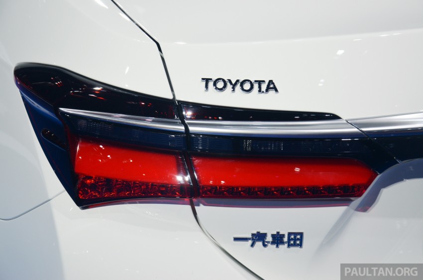 Shanghai 2015: Toyota Corolla Hybrid/Levin HEV debut 331073