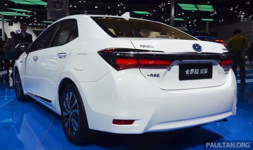 Shanghai 2015: Toyota Corolla Hybrid/Levin HEV debut 331075