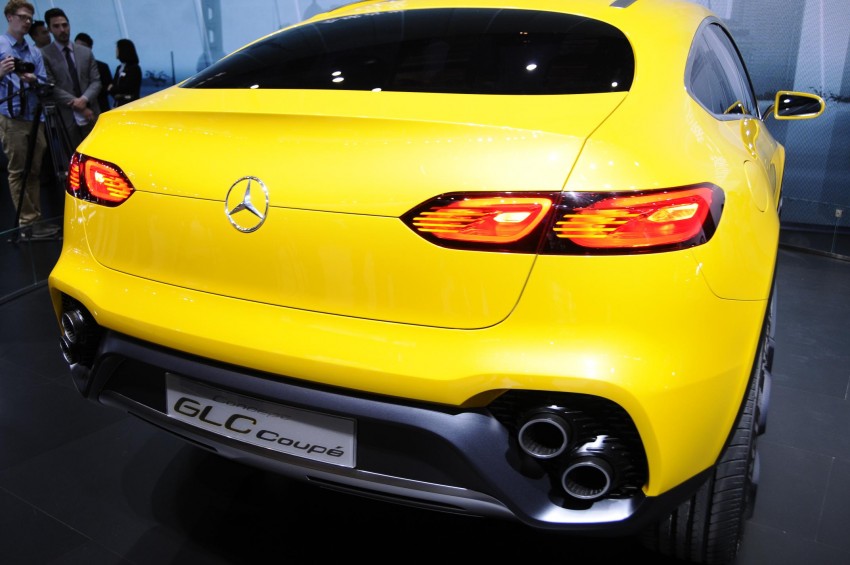 Shanghai 2015: Mercedes-Benz Concept GLC Coupe 332589