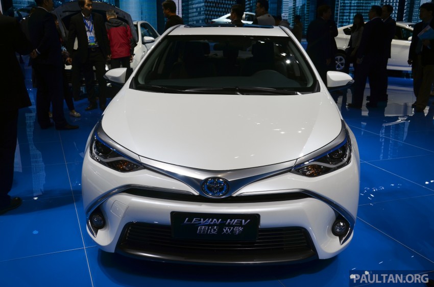 Shanghai 2015: Toyota Corolla Hybrid/Levin HEV debut 331077