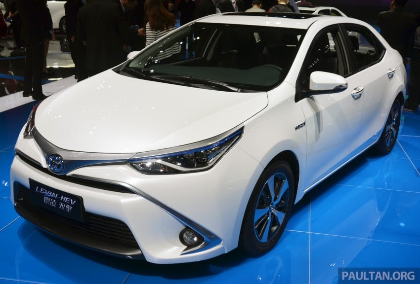 Shanghai 2015: Toyota Corolla Hybrid/Levin HEV debut 331080