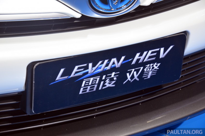 Shanghai 2015: Toyota Corolla Hybrid/Levin HEV debut 331081