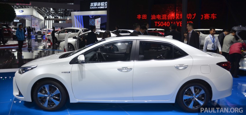 Shanghai 2015: Toyota Corolla Hybrid/Levin HEV debut 331083