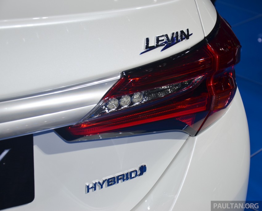 Shanghai 2015: Toyota Corolla Hybrid/Levin HEV debut 331085
