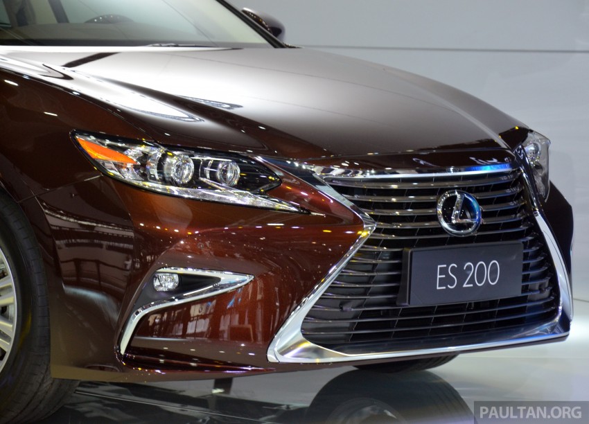 Shanghai 2015: Lexus ES facelift unveiled, new 2.0 mill 330386