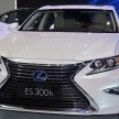 2016 Lexus ES 300h facelift goes on sale in Thailand