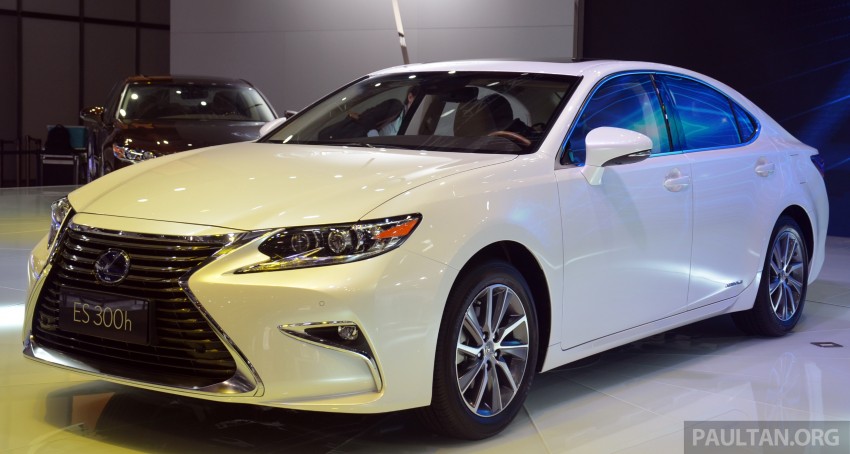 Shanghai 2015: Lexus ES facelift unveiled, new 2.0 mill 330388