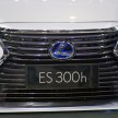 Lexus ES facelift order books open – from RM259k