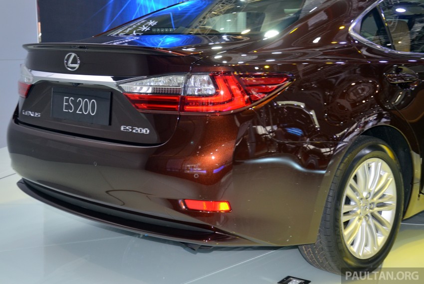 Shanghai 2015: Lexus ES facelift unveiled, new 2.0 mill 330392
