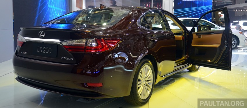 Shanghai 2015: Lexus ES facelift unveiled, new 2.0 mill 330394