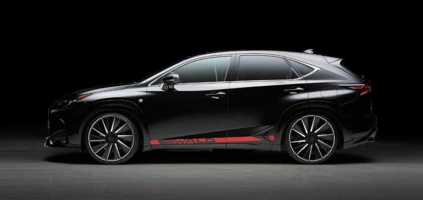 Lexus NX gets the Wald treatment, darkness ensues 325856