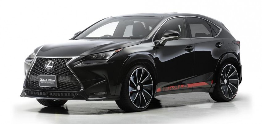 Lexus NX gets the Wald treatment, darkness ensues 325858
