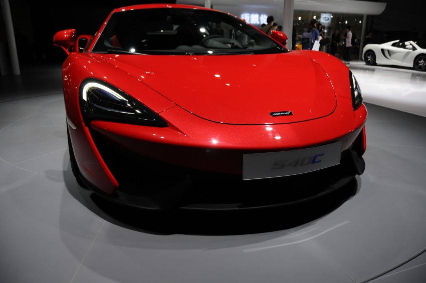 Entry-level McLaren 540C Coupe debuts in Shanghai 332656