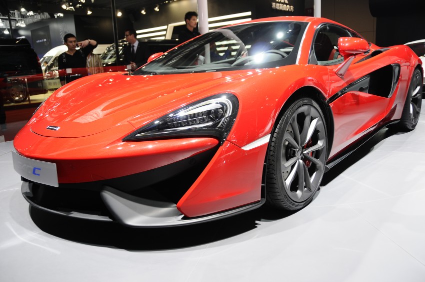 Entry-level McLaren 540C Coupe debuts in Shanghai 332658