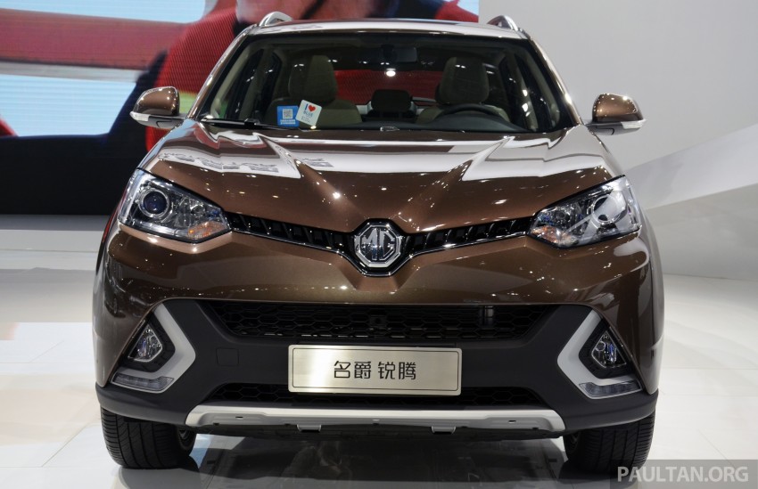Shanghai 2015: MG GS unveiled, with 217 hp 2.0 turbo 331640