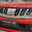 GALLERY: 2015 Mitsubishi Triton VGT in showroom!