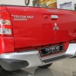 GALLERY: 2015 Mitsubishi Triton VGT in showroom!