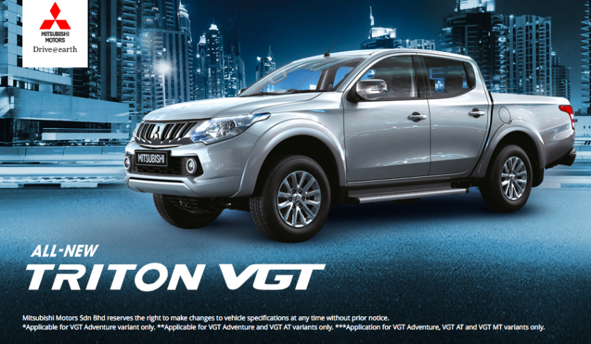 New Mitsubishi Triton open for booking – from RM71k 323332