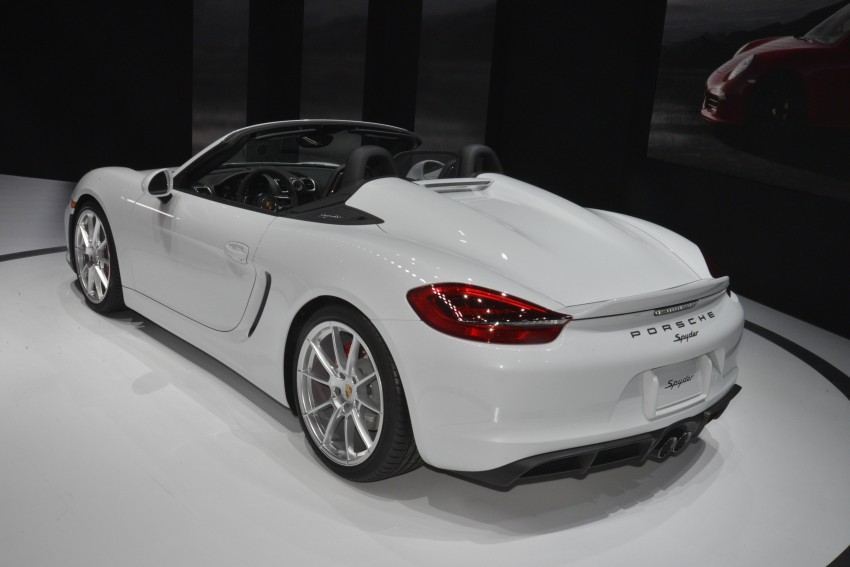 New Porsche Boxster Spyder to debut at NYIAS 2015 325479