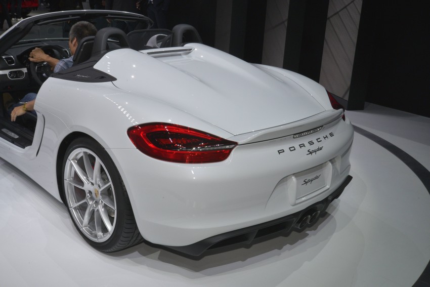 New Porsche Boxster Spyder to debut at NYIAS 2015 325496