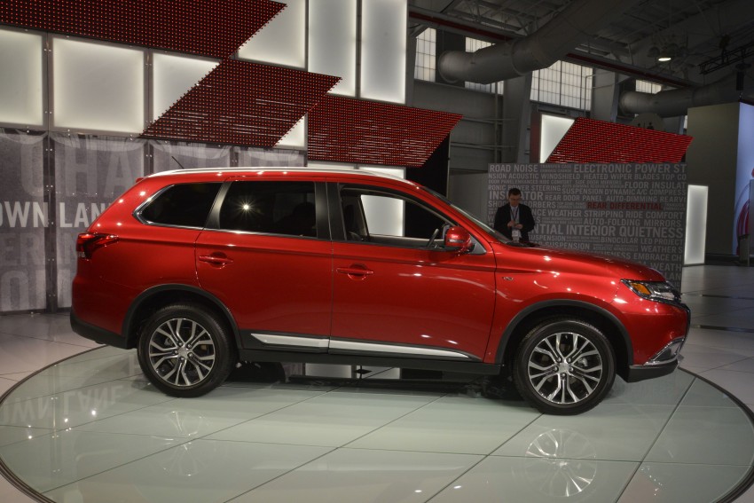 2016 Mitsubishi Outlander officially shows its face 325453