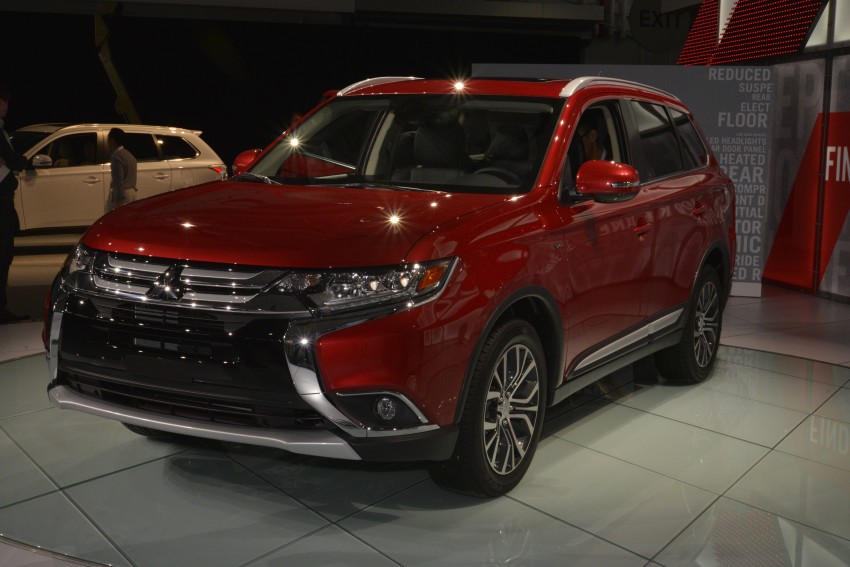 2016 Mitsubishi Outlander officially shows its face 325458