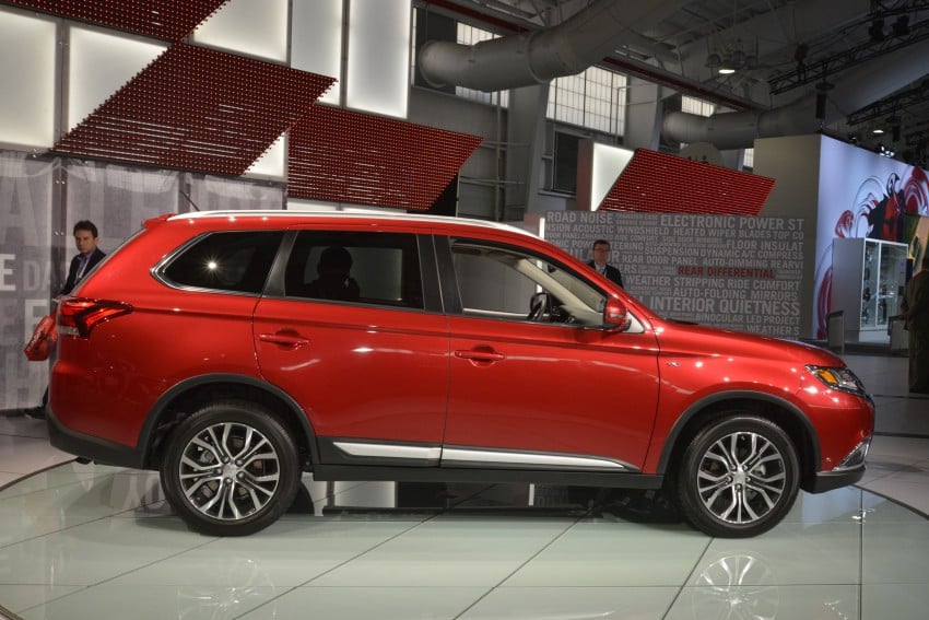 2016 Mitsubishi Outlander officially shows its face 325459
