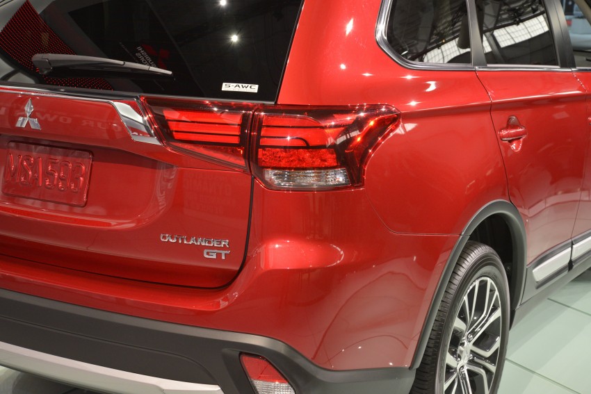2016 Mitsubishi Outlander officially shows its face 325460