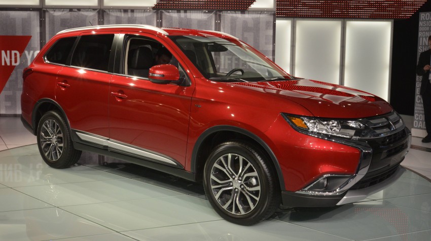 2016 Mitsubishi Outlander officially shows its face 325462