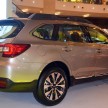 2015 Subaru Outback 2.5i-S launched in Msia: RM225k