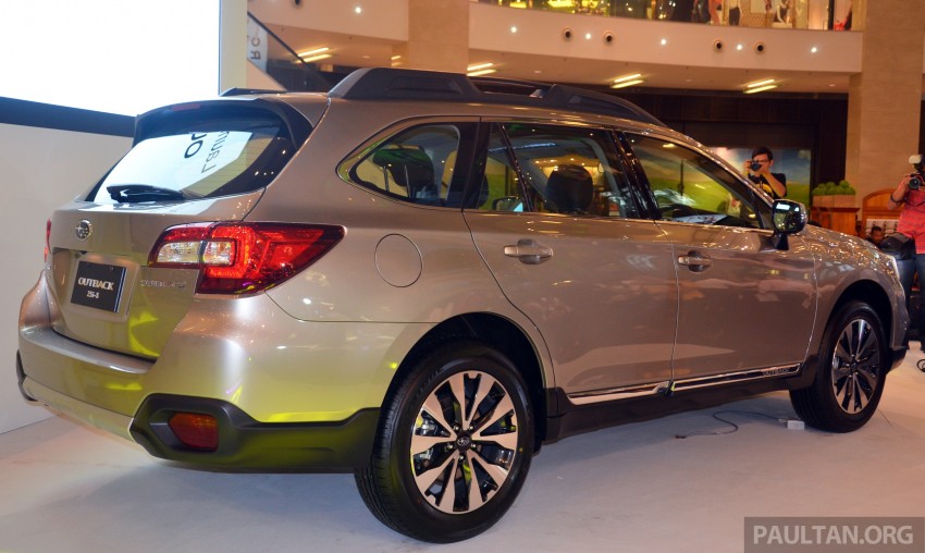2015 Subaru Outback 2.5i-S launched in Msia: RM225k 334194