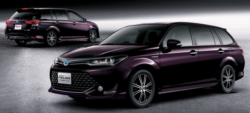 Toyota Corolla Axio, Fielder facelift launched in Japan 325684