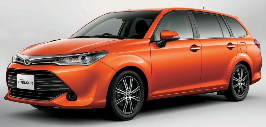 Toyota Corolla Axio, Fielder facelift launched in Japan 325689