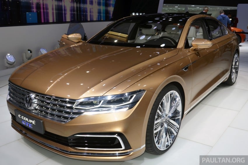 Shanghai 2015: Volkswagen C Coupe GTE Concept 330615