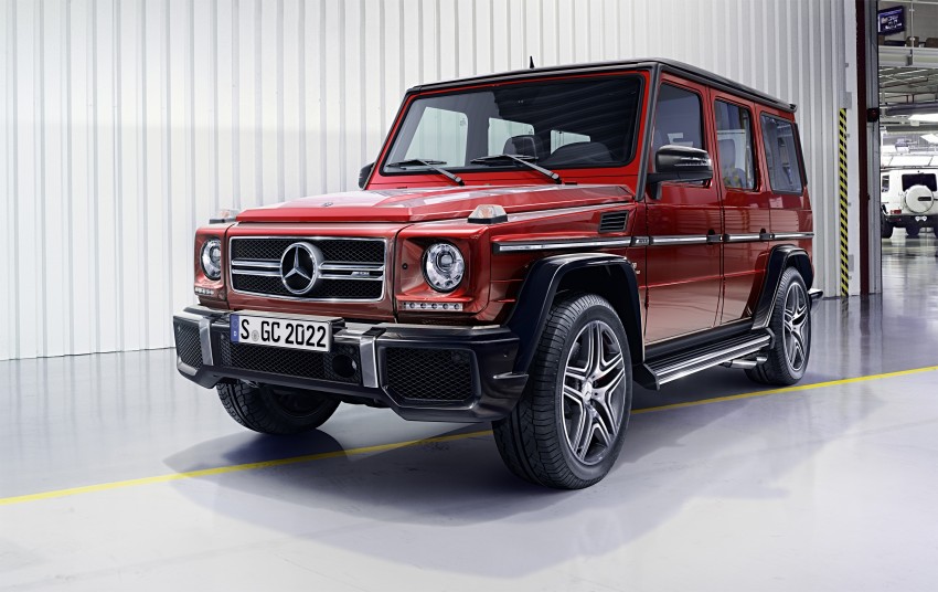 Mercedes G-Class facelifted – new G 500 with 4.0 V8 334943