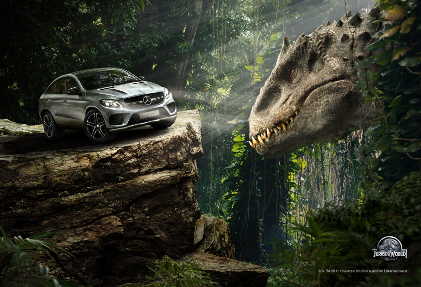 Mercedes-Benz GLE Coupe to star in <em>Jurassic World</em> 341047