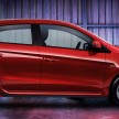 LA 2015: 2017 Mitsubishi Mirage – facelift with a grille
