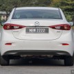 2016 Mazda 3 facelift – first image seen in brochure