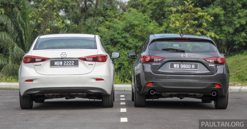GALLERY: 2015 Mazda 3 CKD – Sedan vs Hatchback 337671