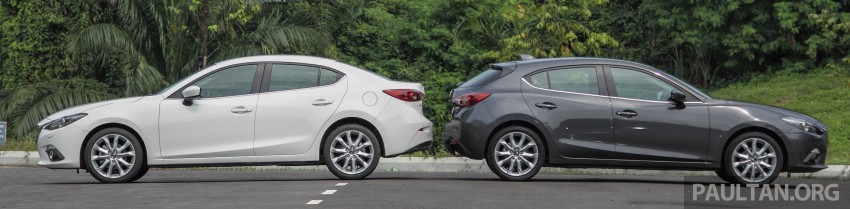 GALLERY: 2015 Mazda 3 CKD – Sedan vs Hatchback 337674