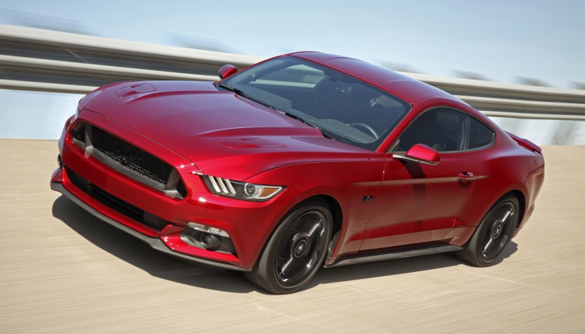 2016 Ford Mustang – hood vent indicators for GT, SYNC 3 goes on, new packs and options announced 337304