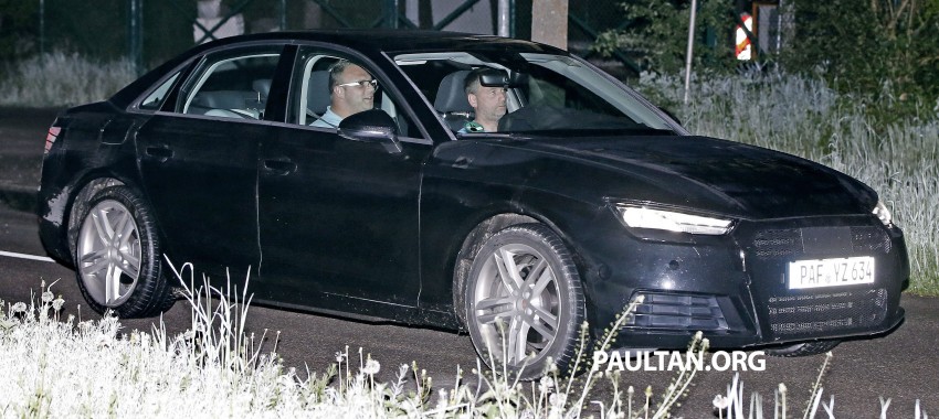 SPYSHOTS: Audi A4 set for unveil by end of 2015 336504