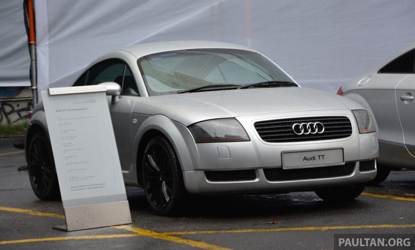 GALLERY: Audi TT coupe – Mk1 and Mk2 on display Image #336882