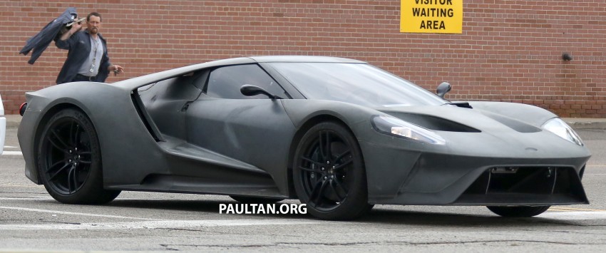 SPYSHOTS: 2017 Ford GT spotted on the streets! 340725