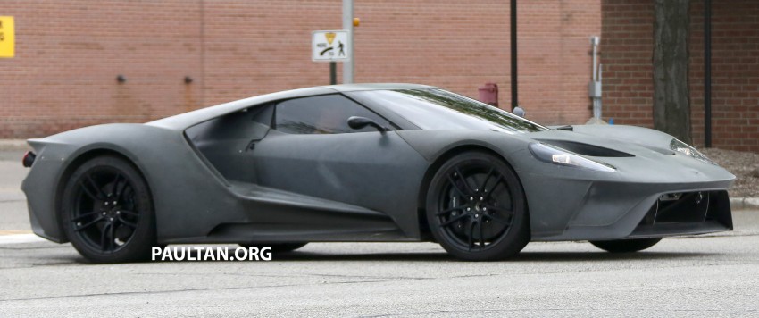 SPYSHOTS: 2017 Ford GT spotted on the streets! 340724