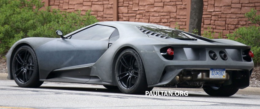 SPYSHOTS: 2017 Ford GT spotted on the streets! 340719